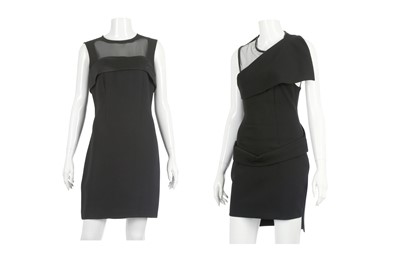 Lot 699 - Two Black Designer Dresses, to include a...