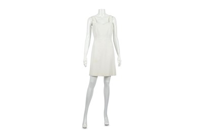 Lot 564 - Chanel Boutique White Dress, sleeveless design...