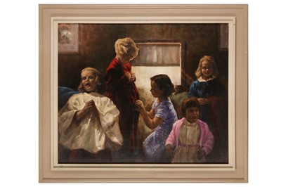 Lot 230 - HAROLD KNIGHT (BRITISH 1874-1961) The little...