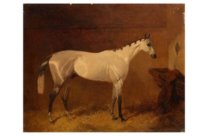 Lot 288 - HARRY HALL (BRITISH 1814-1882) A Grey Hunter ...