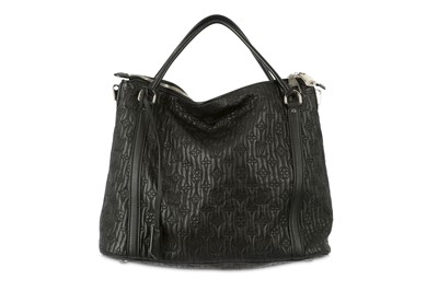 Lot 672 - Louis Vuitton Black Ixia Hobo Tote, c. 2012,...