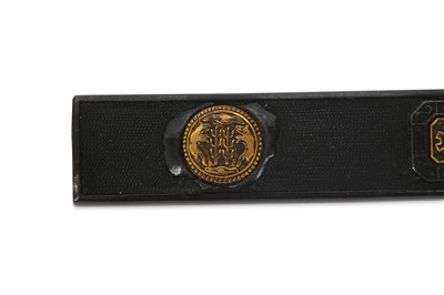 Lot 1007 - NAMBAN SWORD FITTINGS. Edo period. A bronze...