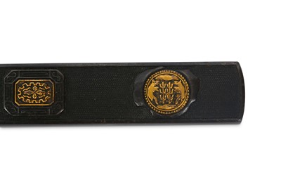 Lot 1007 - NAMBAN SWORD FITTINGS. Edo period. A bronze...