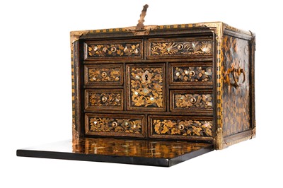 Lot 1017 - A NAMBAN CABINET. Late 16th Century. Of...