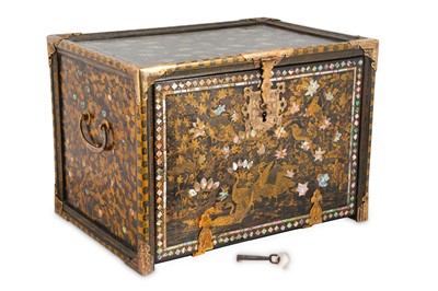 Lot 1017 - A NAMBAN CABINET. Late 16th Century. Of...