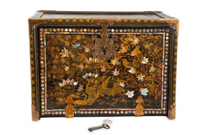 Lot 1017 - A NAMBAN CABINET. Late 16th Century. Of...