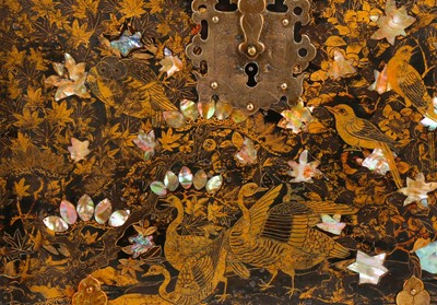 Lot 1017 - A NAMBAN CABINET. Late 16th Century. Of...
