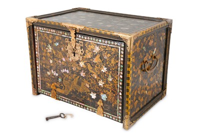 Lot 1017 - A NAMBAN CABINET. Late 16th Century. Of...