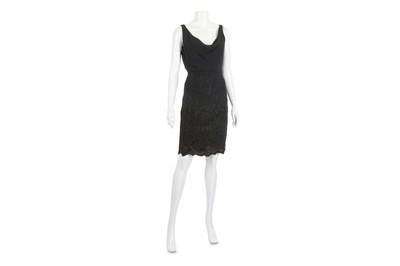 Lot 689 - Valentino Boutique Black Evening Dress, cowl...