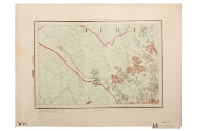 Lot 173 - Geological Maps.- A large collection of maps...