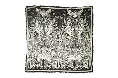 Lot 587 - Alexander McQueen Angels and Demons Silk Scarf,...