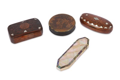 Lot 267 - A 19th Century mother of pearl and abalone...