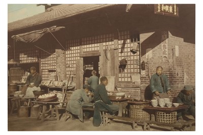 Lot 641 - TWO PHOTOGRAPH ALBUMS WITH IMAGES OF CHINA....