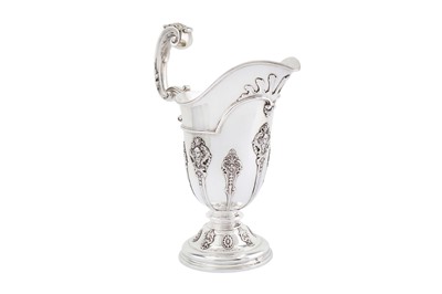 Lot 312 - A late Victorian sterling silver ewer, London...