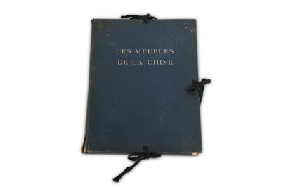 Lot 297 - LES MEUBLES DE LA CHINE. 1922. Paris,...