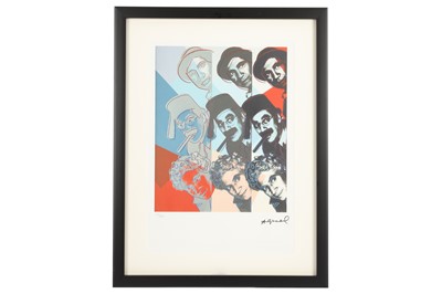 Lot 568 - ANDY WARHOL (AMERICAN 1928-1987) Marx Brothers,...