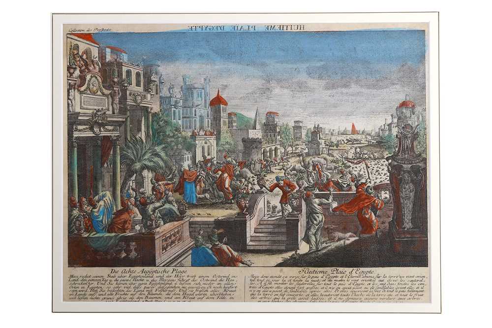 Lot 58 - Egypt.- A collection of prints, including: Die...