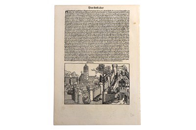 Lot 58 - Egypt.- A collection of prints, including: Die...