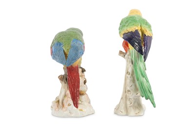 Lot 167 - A Meissen model of a parrot, circa 1870,...