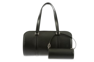 Lot 627 - Louis Vuitton Black Epi Papillon Set, c. 2005,...