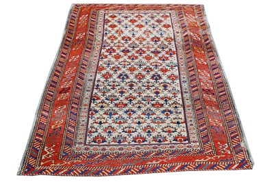 Lot 20 - AN ANTIQUE KUBA RUG, EAST CAUCASUS approx: 5ft....