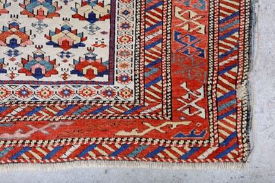 Lot 20 - AN ANTIQUE KUBA RUG, EAST CAUCASUS approx: 5ft....