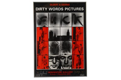 Lot 583 - GILBERT AND GEORGE Dirty Words Pictures...