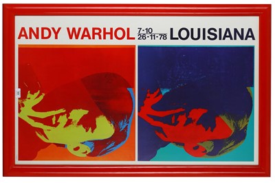 Lot 584 - ANDY WARHOL (1928-1987) Louisiana 26-11-78...