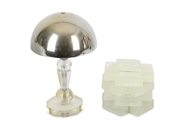 Lot 605 - EUROPEAN: Two Table Lamps, 1980's, one with a...