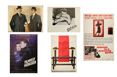 Lot 437 - A collection of six unframed posters including...