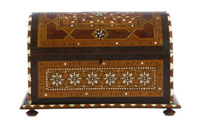 Lot 6 - AN HISPANO-MORESQUE IVORY AND COLOURED...
