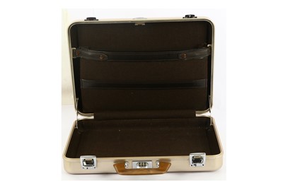 Lot 287 - A Zero Halliburton rose gold attache case,...