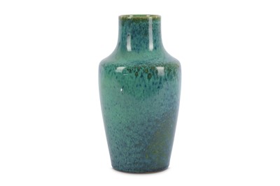 Lot 132 - A Ruskin Pottery high fired vase of baluster...