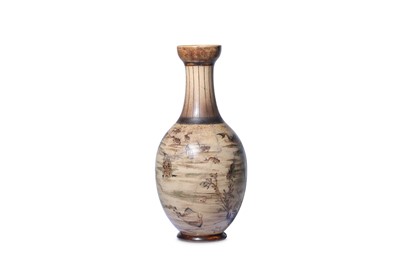 Lot 133 - A large Martin Brothers stoneware Aquatic vase...
