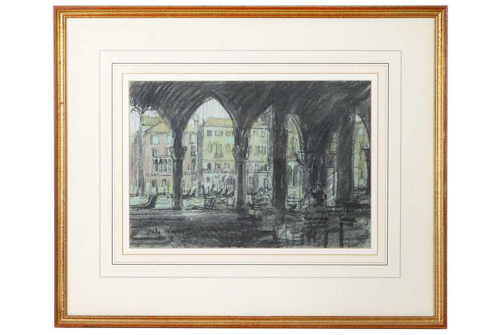 Lot 591 - THOMAS JOHN COATES (BRITISH b1941) Venice...