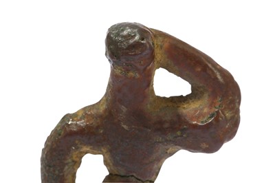 Lot 94 - A MINOAN BRONZE MALE FIGURE Circa 1600 B.C....