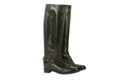 Lot 648 - Christian Louboutin Riding Boots, black...