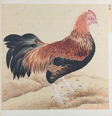 Lot 20 - JIANG TINGXI (1669 – 1732). Cockerels, from...