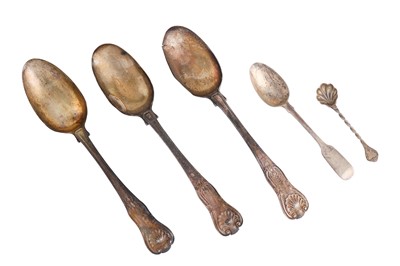 Lot 110 - A mixed group of sterling silver flatware, ...