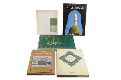 Lot 122 - FIVE REFERENCE BOOKS ON MECCA, SAUDI ARABIA...