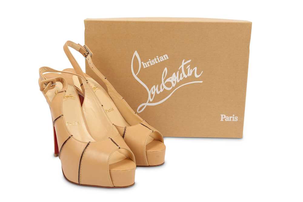 Lot 416 - Christian Louboutin Super Prive 120 Heels,...