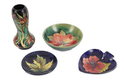 Lot 161 - Moorcroft Pottery - Three various dishes to...