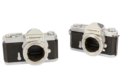 Lot 291 - A Pair of Nikkormat FT SLR Camera Bodies