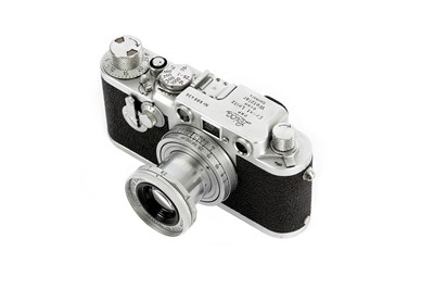 Lot 159 - Leica IIIf Red Dial Rangefinder Camera Serial...