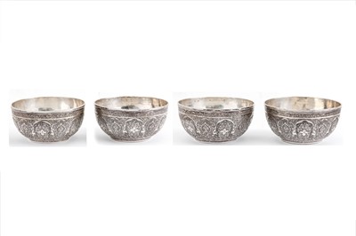 Lot 72 - A set of four mid-20th century Iranian...