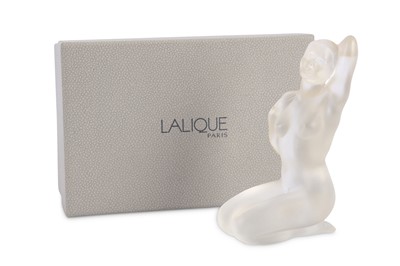 Lot 223 - Lalique Crystal - A small frosted clear glass...