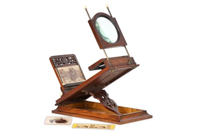 Lot 9 - A Victorian Tabletop Zograscope and...