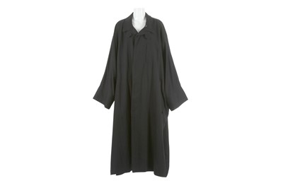 Lot 685 - Issey Miyake Men's Oversized Black Coat, 1990s,...