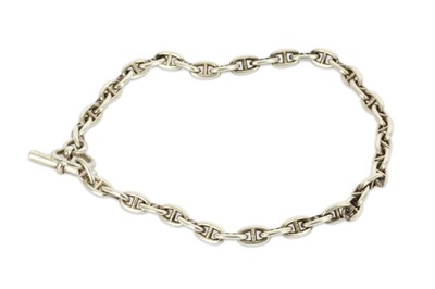 Lot 751 - Hermes Chain d'Ancre Silver Necklace, c. 2000,...