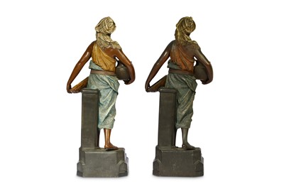 Lot 35 - A MATCHED PAIR OF LATE 19TH / EARLY 20TH...